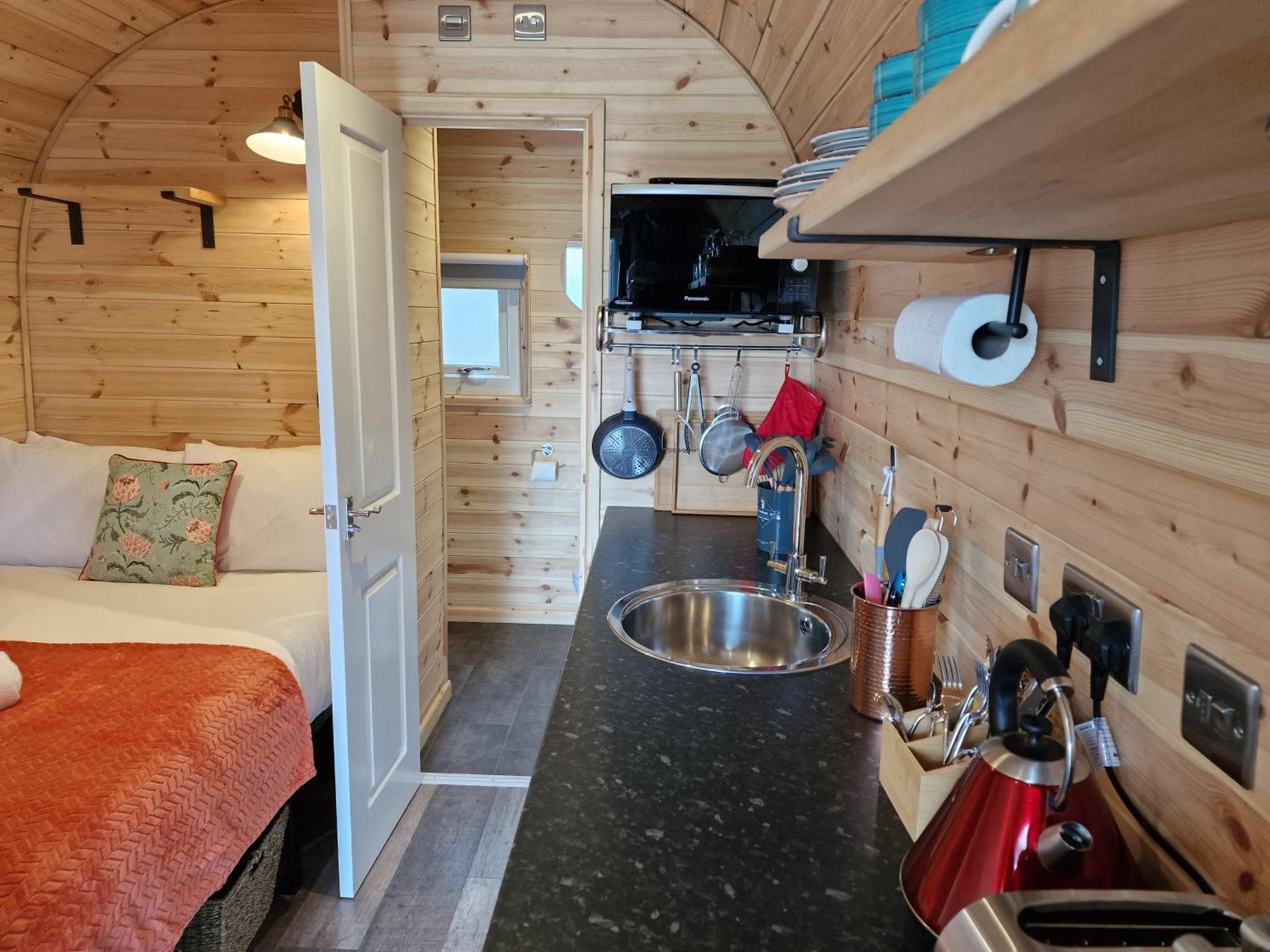 Rowan Gorgeous Glamping Hideaway Apartment Durnamuck Luaran gambar