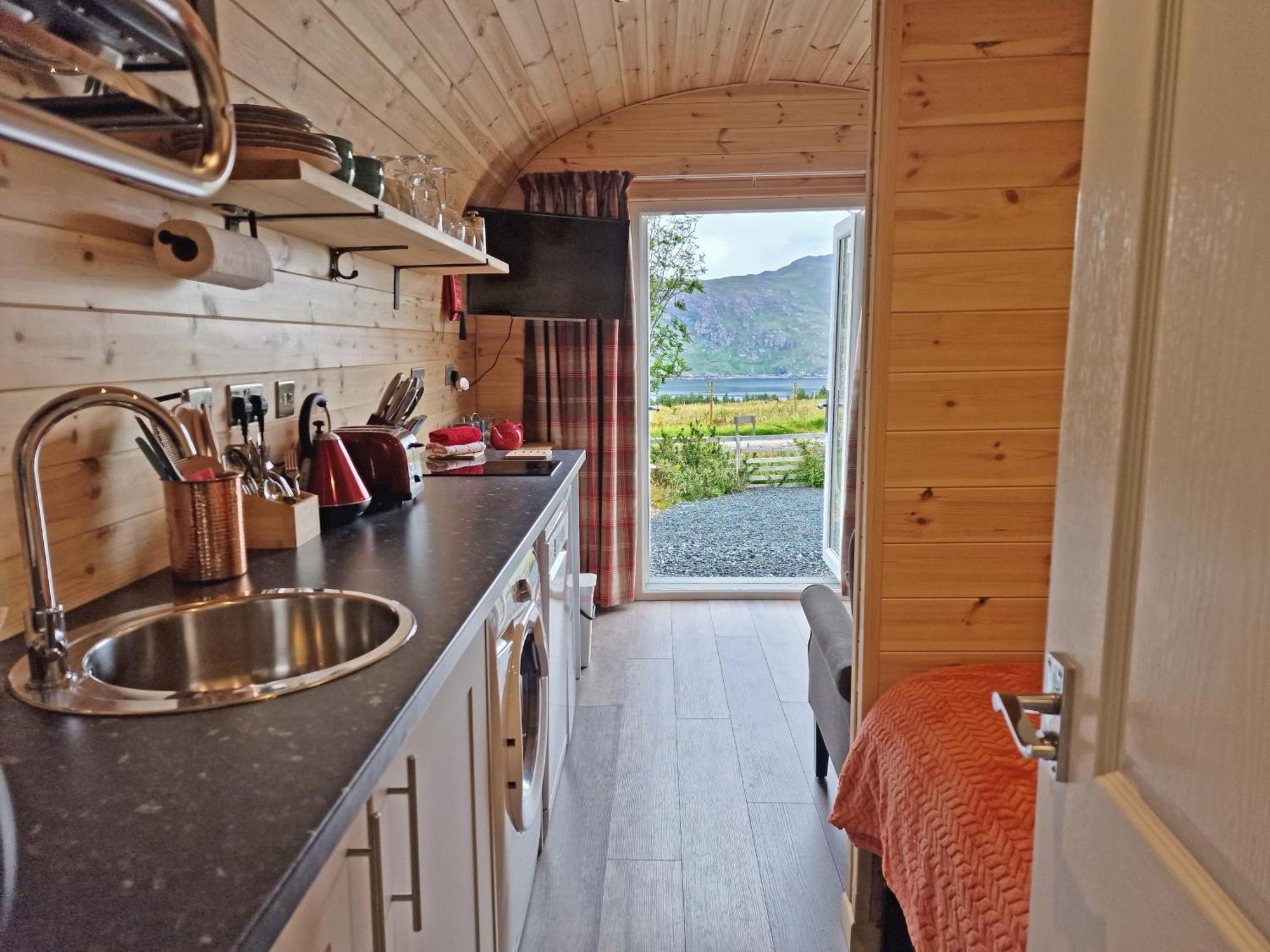 Rowan Gorgeous Glamping Hideaway Apartment Durnamuck Luaran gambar